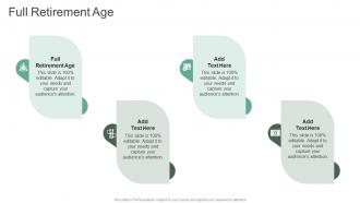 Full Retirement Age In Powerpoint And Google Slides Cpb
