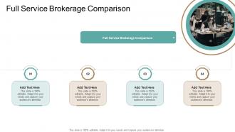 Full Service Brokerage Comparison In Powerpoint And Google Slides Cpb