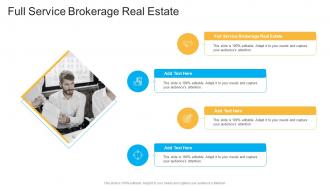Full Service Brokerage Real Estate In Powerpoint And Google Slides Cpb