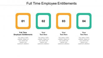 Full time employee entitlements ppt powerpoint presentation model grid cpb