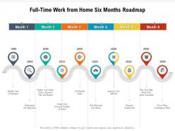 Full time work from home six months roadmap