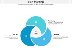 Fun meeting ppt powerpoint presentation infographics shapes cpb