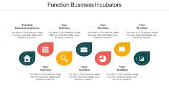 Function Business Incubators Ppt Powerpoint Presentation Infographic Pictures Cpb