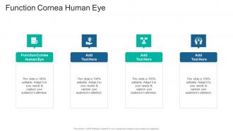Function Cornea Human Eye In Powerpoint And Google Slides Cpb