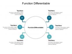 Function differentiable ppt powerpoint presentation ideas design inspiration cpb