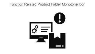 Function Related Product Folder Monotone Icon In Powerpoint Pptx Png And Editable Eps Format