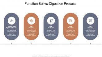 Function Saliva Digestion Process In Powerpoint And Google Slides Cpb