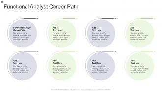 Functional Analyst Career Path In Powerpoint And Google Slides Cpb