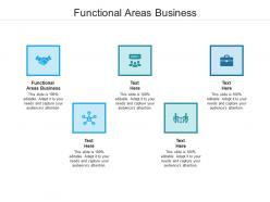 Functional areas business ppt powerpoint presentation portfolio themes cpb