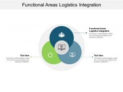 Functional areas logistics integration ppt powerpoint file design ideas cpb
