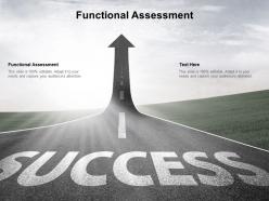 Functional assessment ppt powerpoint presentation ideas information cpb