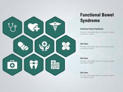 Functional bowel syndrome ppt powerpoint presentation styles slide