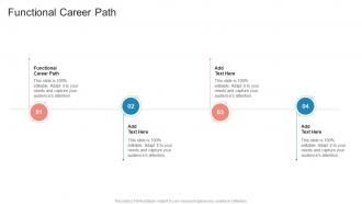 Functional Career Path In Powerpoint And Google Slides Cpb