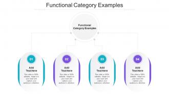 Functional Category Examples Ppt Powerpoint Presentation Outline Visual Cpb