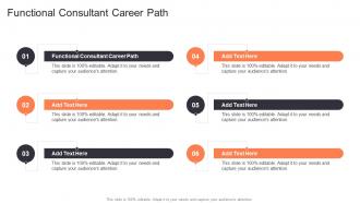 Functional Consultant Career Path In Powerpoint And Google Slides Cpb