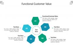 Functional customer value ppt powerpoint presentation ideas professional cpb