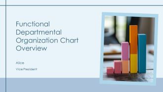 Functional Departmental Organization Chart Overview PPT Template AT