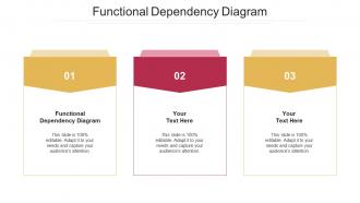 Functional dependency diagram ppt powerpoint presentation inspiration deck cpb