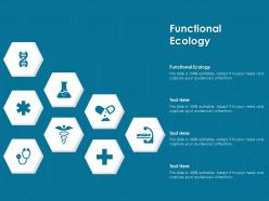 Functional ecology ppt powerpoint presentation model format