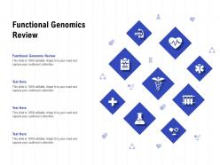 Functional genomics review ppt powerpoint presentation gallery background image