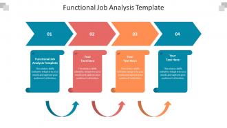 Functional job analysis template ppt powerpoint presentation styles influencers cpb