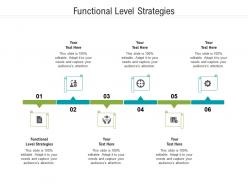 Functional level strategies ppt powerpoint presentation inspiration mockup cpb
