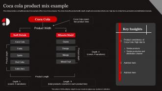 Functional Level Strategy Coca Cola Product Mix Example Ppt Information Strategy SS