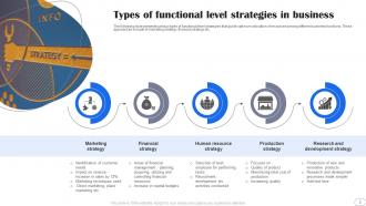 Functional Level Strategy Powerpoint Ppt Template Bundles Colorful Analytical
