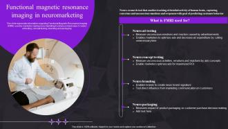 Functional Magnetic Resonance Imaging In Neuromarketing Study For Customer Behavior MKT SS V