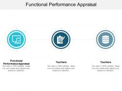 Functional performance appraisal ppt powerpoint presentation infographics master slide cpb