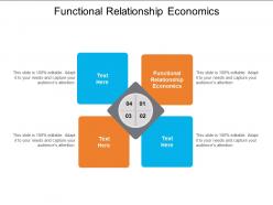 Functional relationship economics ppt powerpoint presentation icon graphics cpb
