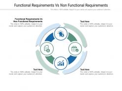 Functional requirements vs non functional requirements ppt powerpoint presentation cpb