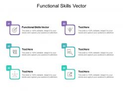 Functional skills vector ppt powerpoint presentation layouts icon cpb