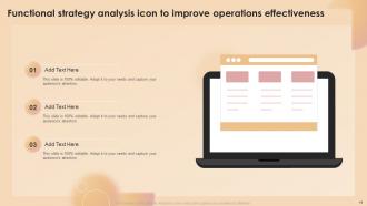Functional Strategy Powerpoint Ppt Template Bundles Engaging Ideas