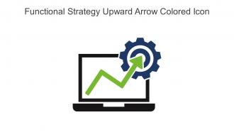 Functional Strategy Upward Arrow Colored Icon In Powerpoint Pptx Png And Editable Eps Format