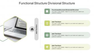 Functional Structure Divisional Structure In Powerpoint And Google Slides Cpb