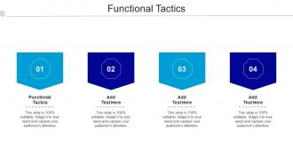 Functional Tactics Ppt Powerpoint Presentation Visual Aids Infographic Template Cpb