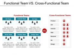Functional team vs cross functional team