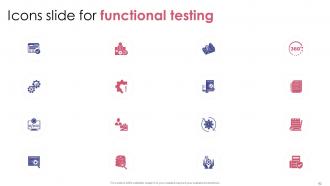 Functional Testing Powerpoint Presentation Slides Editable Compatible