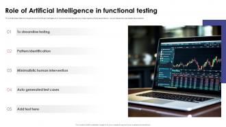 Functional Testing Role Of Artificial Intelligence In Functional Testing