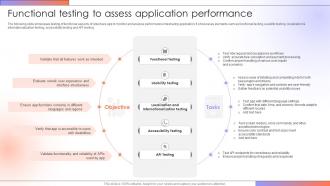 Functional Testing To Assess Application Step By Step Guide For Creating A Mobile Rideshare App