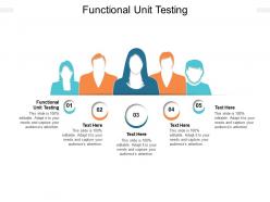 Functional unit testing ppt powerpoint presentation ideas design ideas cpb