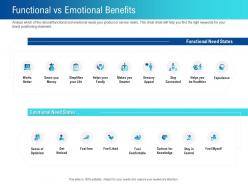 Functional Vs Emotional Benefits Life Ppt Powerpoint Presentation Slides Introduction