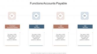 Functions Accounts Payable In Powerpoint And Google Slides Cpb