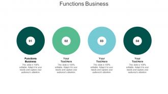 Functions business ppt powerpoint presentation ideas layout ideas cpb