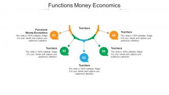 Functions money economics ppt powerpoint presentation professional infographics cpb