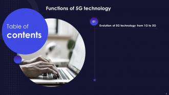 Functions Of 5G Technology Powerpoint Presentation Slides Colorful Appealing