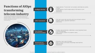 Functions Of Aiops Transforming Telecom Industry Introduction To Aiops AI SS V
