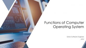 Functions Of Computer Operating System PPT Sample AT