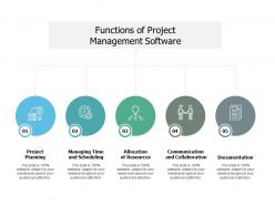 Functions Of Project Management Software